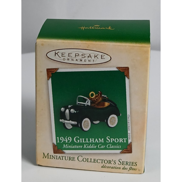 Hallmark Keepsake 1949 Gillham Sport Miniature Car Ornament 2004 - Picture 11 of 12